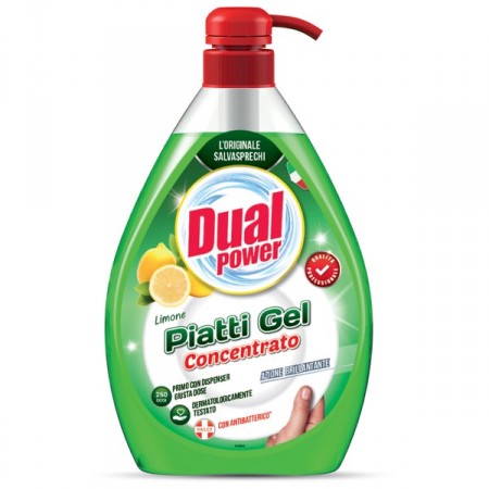 dual power lemon concentrated dishes 1 lt